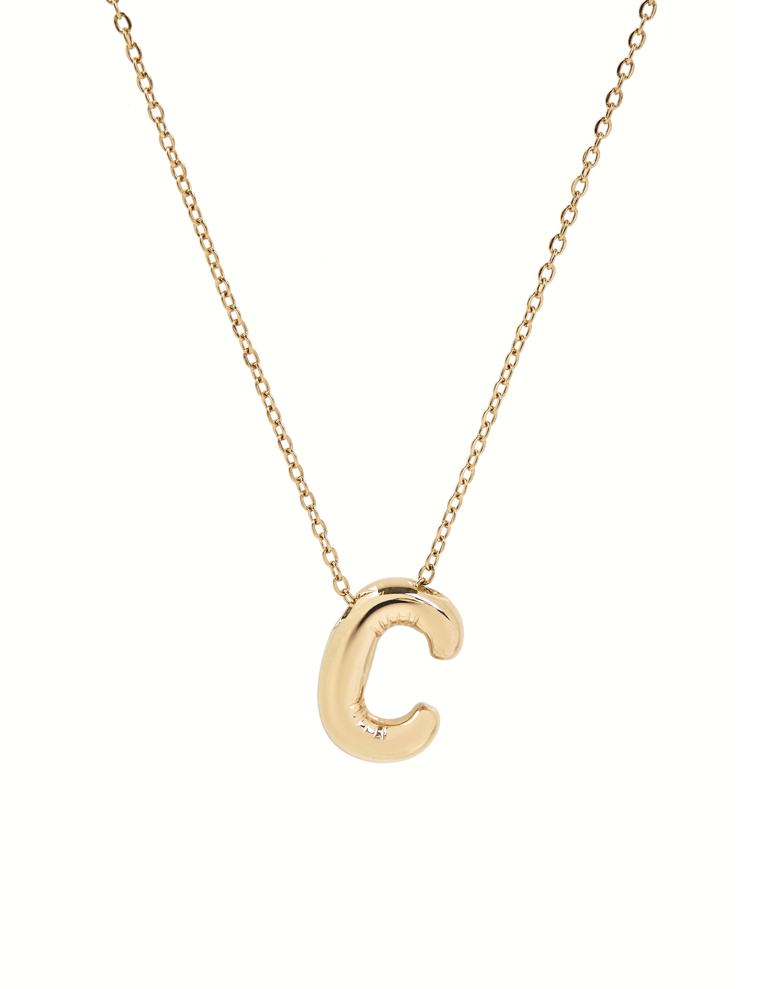 Cassette Barcelona - Wholesale Pendant/Charm Necklace - Balloon Form 3D Initial Necklace2