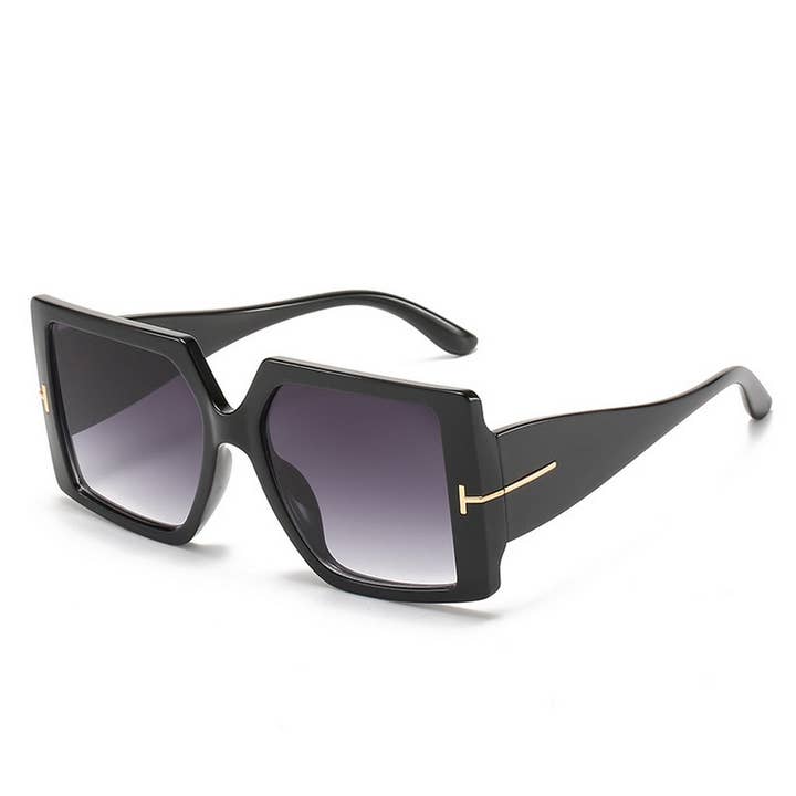 ACCITY - Wholesale Sunglasses - Women's - OVERSIZED SQUARE T-SHAPED SUNGLASSES FOR UNISEX_CWASG0251