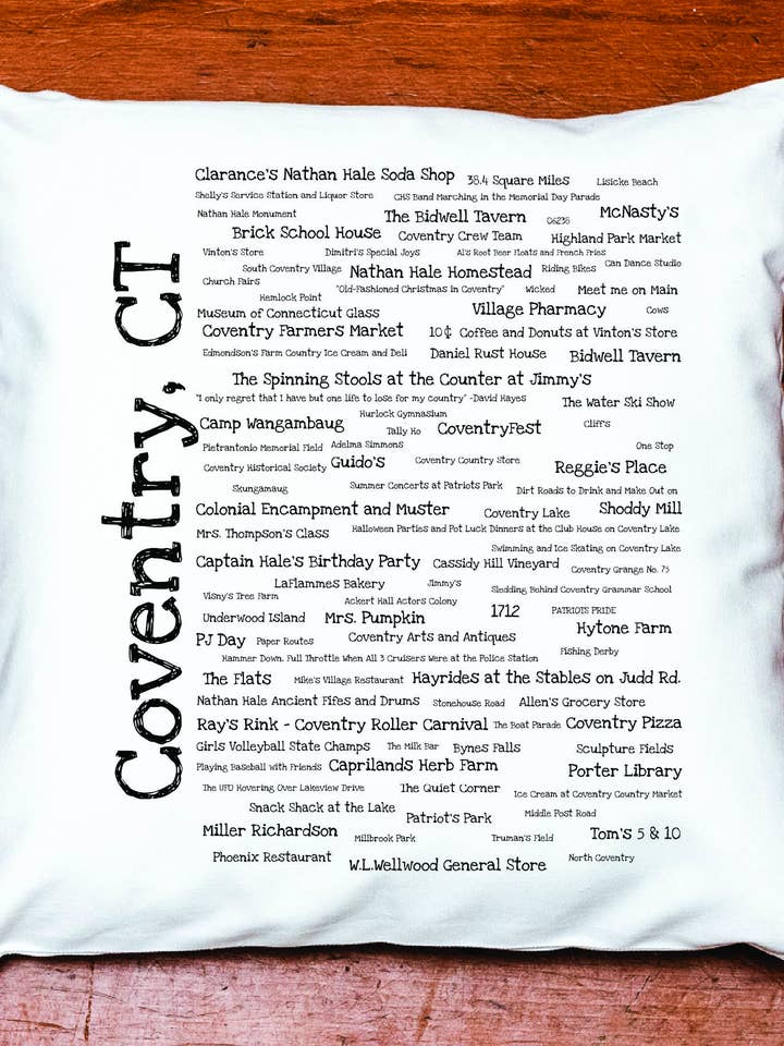Coventry Pride Pillow Cover for wholesale by TownieSwag