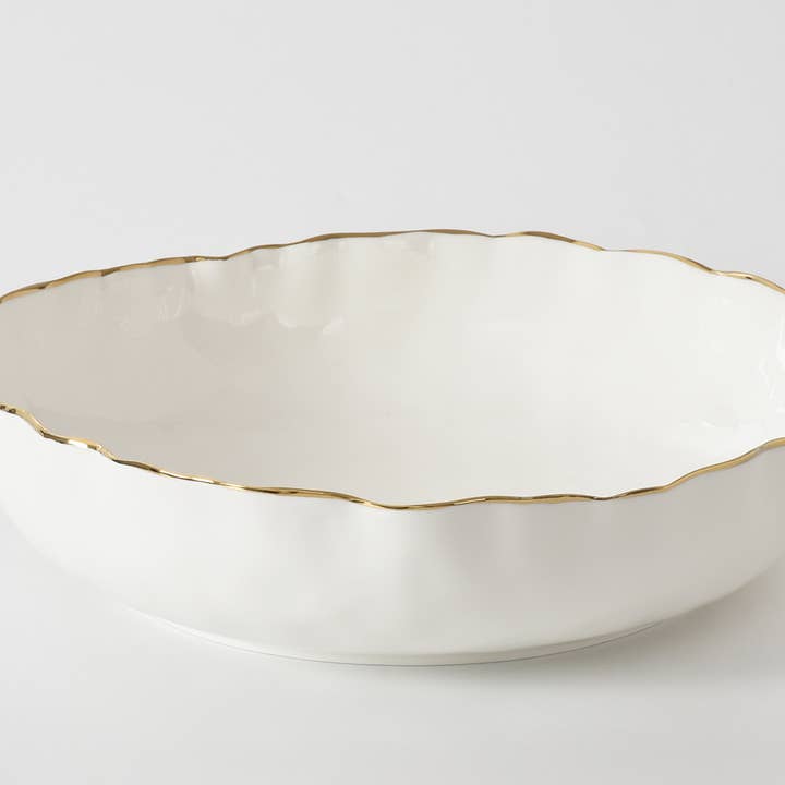 Extra Large Shallow Bowl for wholesale by Pampa Bay