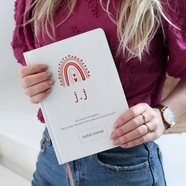 Joyfull Journal ljusrosa anteckningsbok med hårt omslag för wholesale av Joyfull Journal