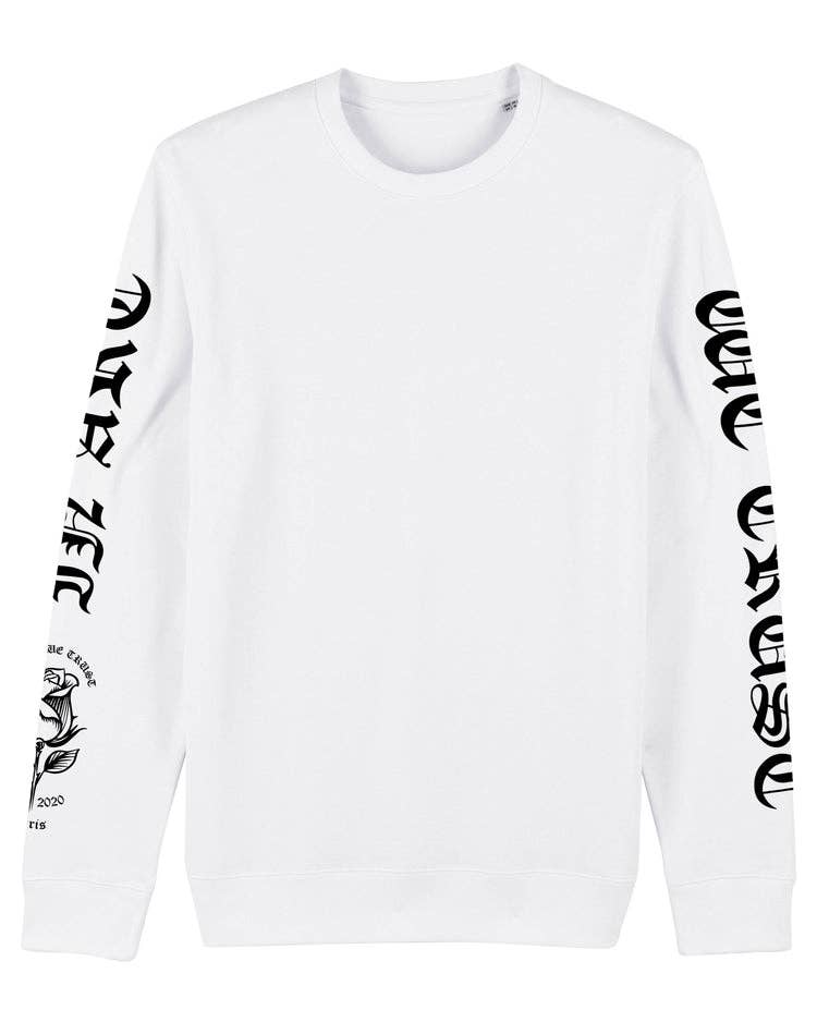IN ART WE TRUST - Wholesale Graphic Sweatshirt - Unisex - CHANGE FULL PINK1