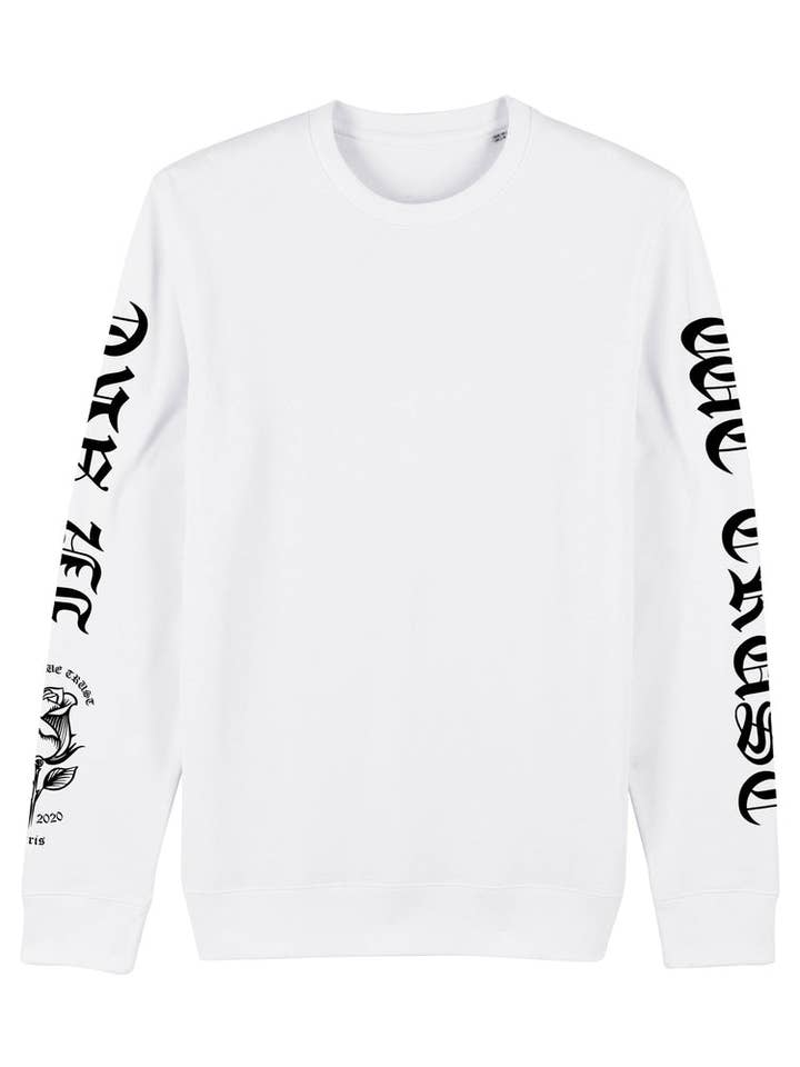 IN ART WE TRUST - Wholesale Graphic Sweatshirt - Unisex - CHANGE FULL PINK1