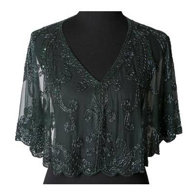 Western Fashion - Wholesale Cape - Women's - 8906 - Beaded Flapper Cape33
