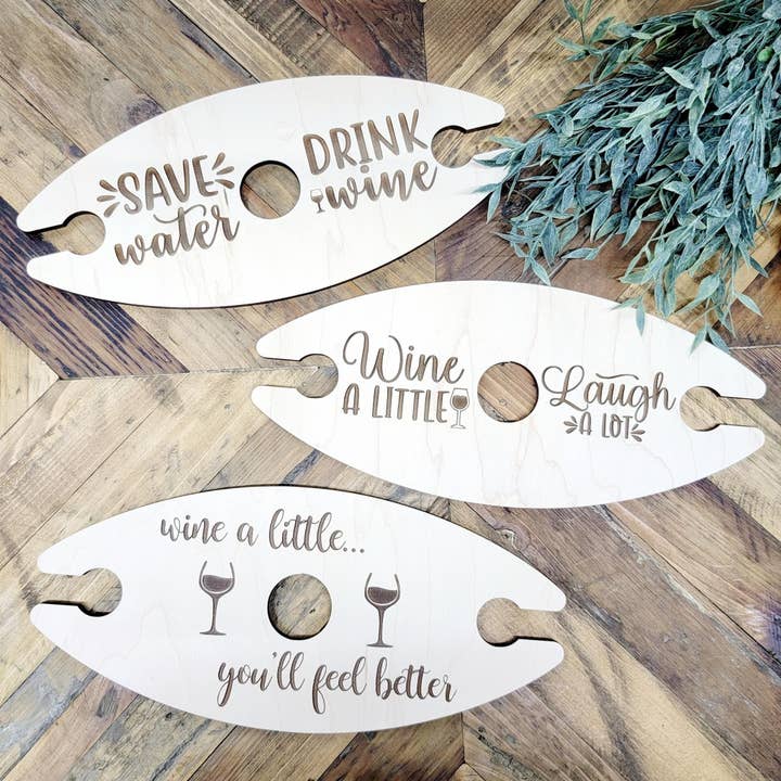 BD Lasers INC. - Wholesale Wine Rack - Wine Butler Board Wine Glass Holder