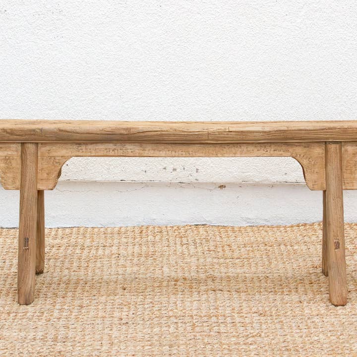 De-cor - Vendita all'ingrosso Panche - Panca rustica in stile fattoria lunga 61"1