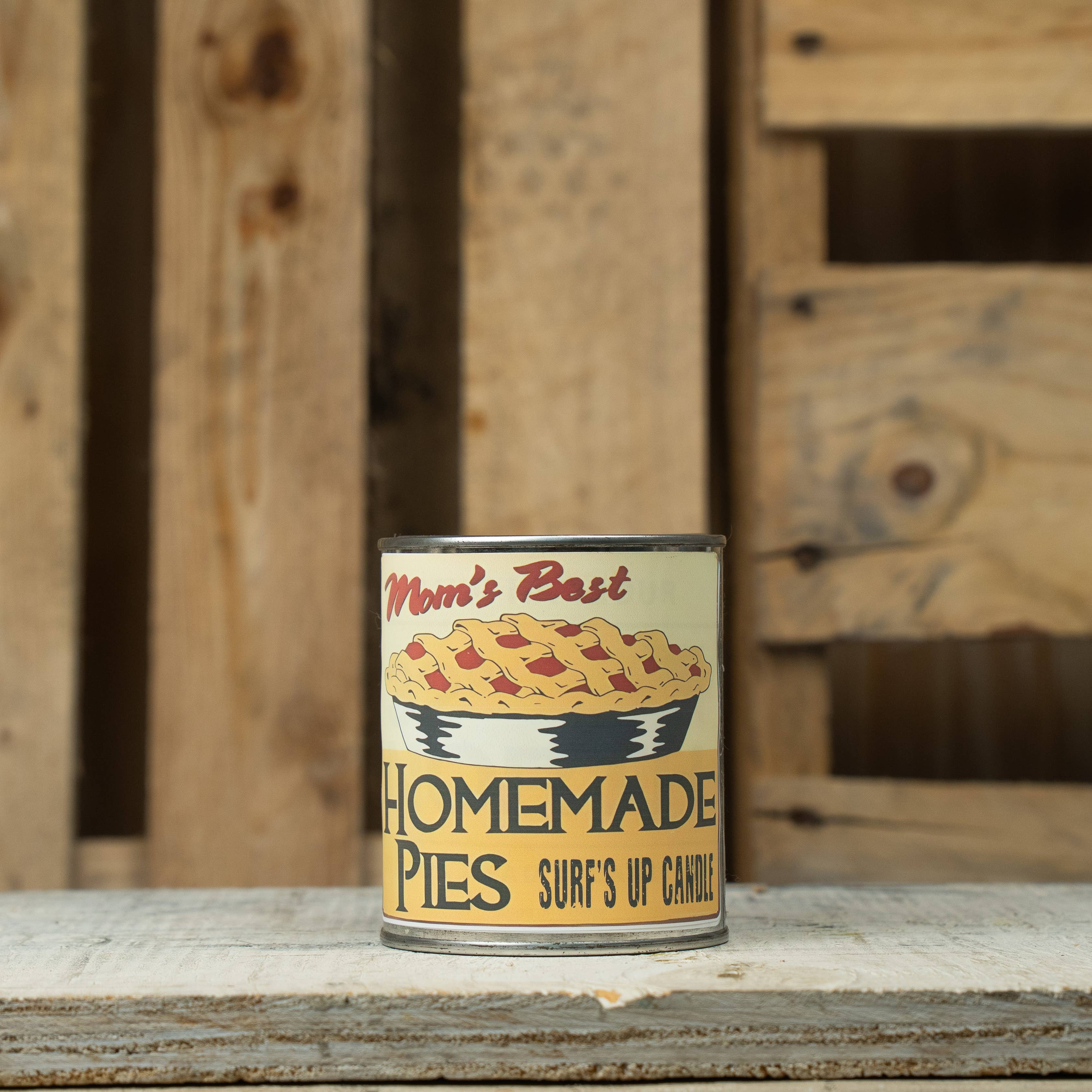 Surfs Up Candle - Vente Bougie en bocal - Bougie en boîte de peinture Grandmas Pie - Collection Vintage0