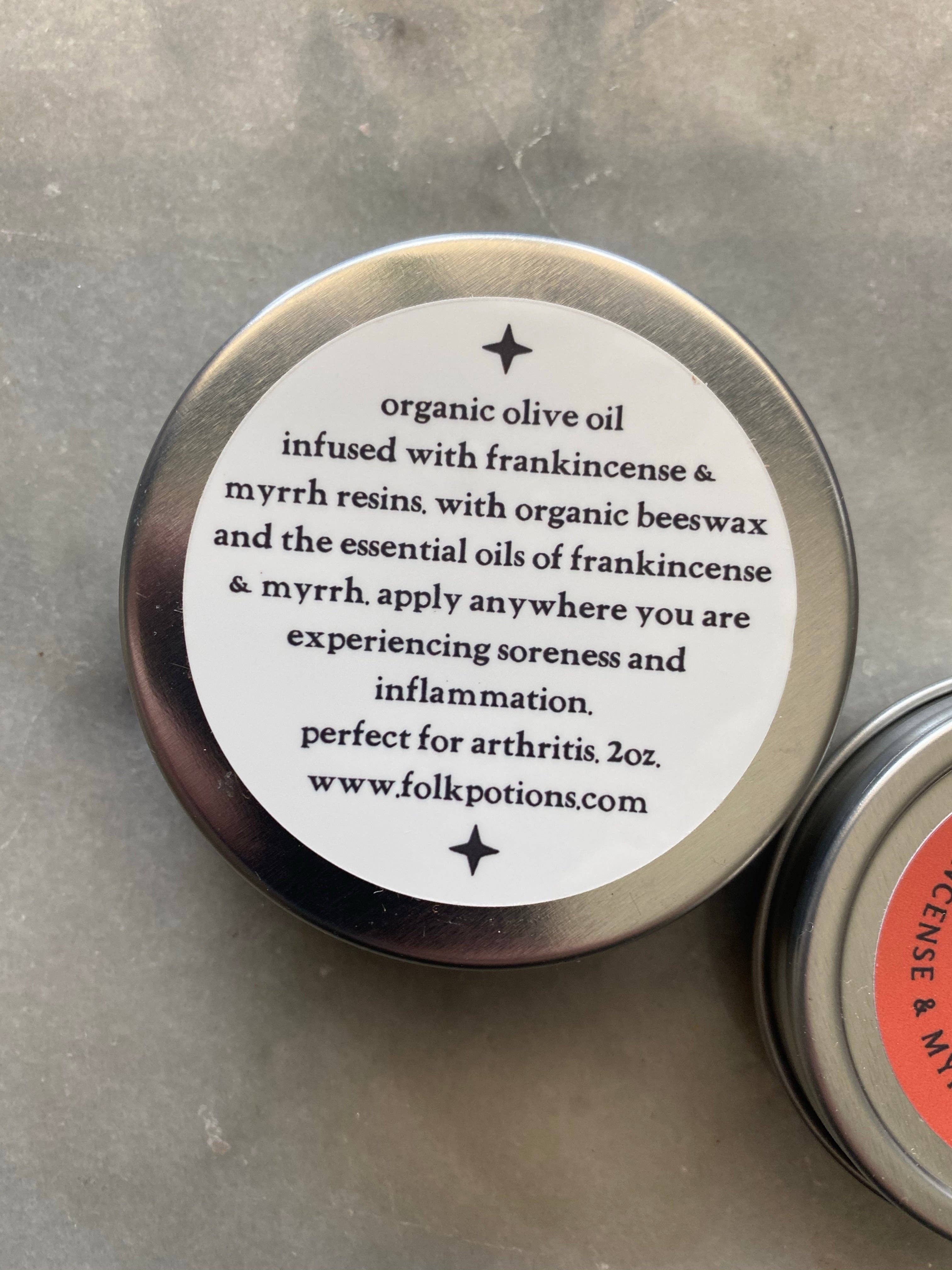 Folk Potions - Wholesale Healing Salve/Balm/Cream - Frankincense & Myrrh Salve2