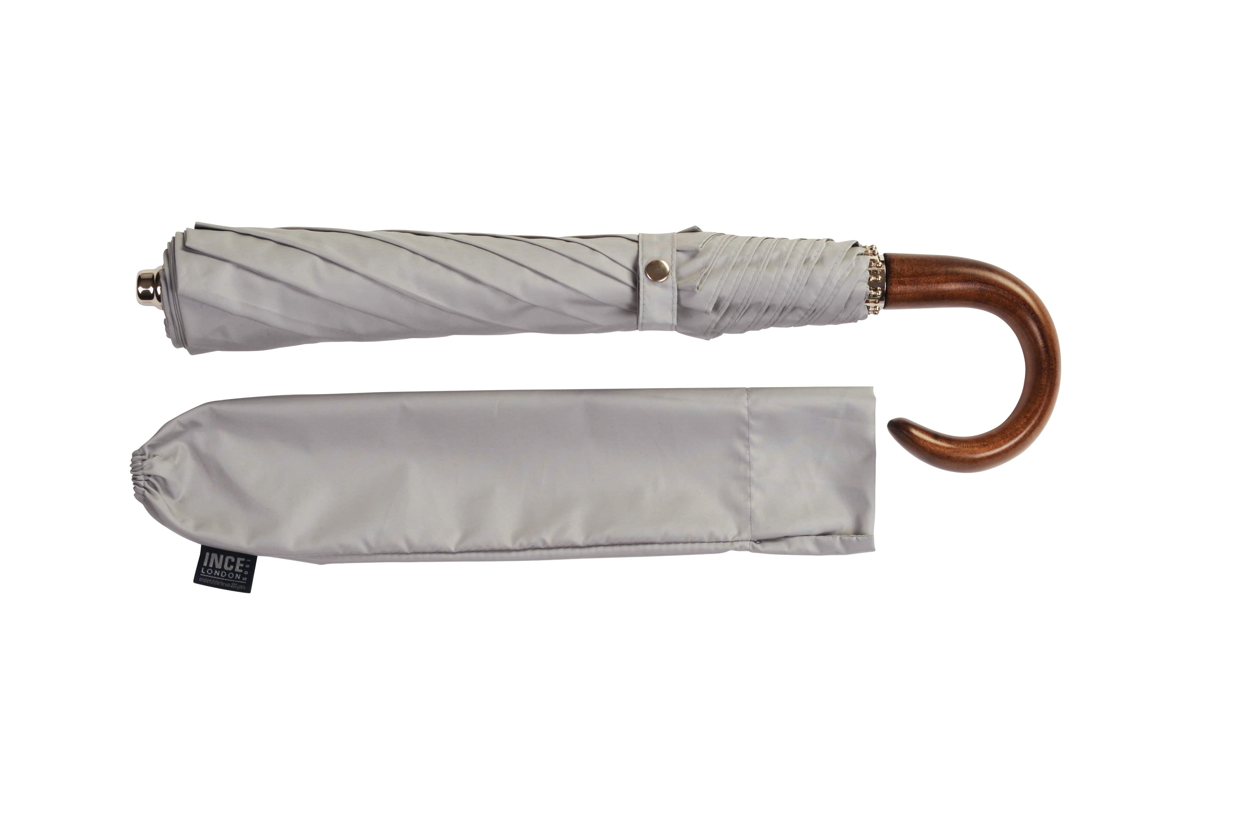 McInce Collections – Guarda-chuva - Unissexo por atacado – Guarda-Chuva Dobrável Ince Artesanal Britânico12