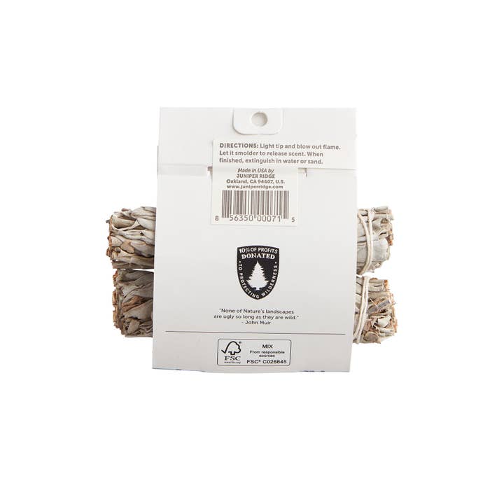 Juniper Ridge - Wholesale Incense - Natural Incense - White Sage Minis | Gift Set1