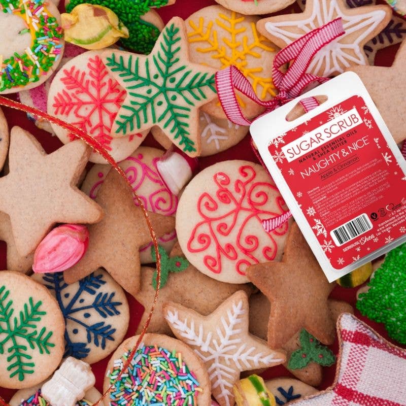 Seriously Shea - Wholesale Body Scrub/Exfoliant - Holiday Sugar Scrub - Naughty + Nice4