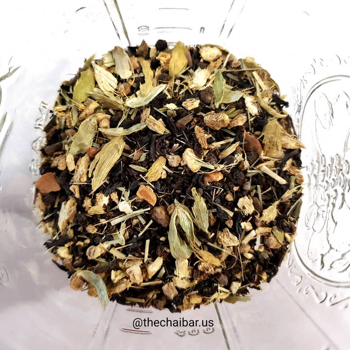 Sanyukta Bharatam (Black Tea, Classic Masala Chai) - 8oz bag for wholesale by The Chai Bar