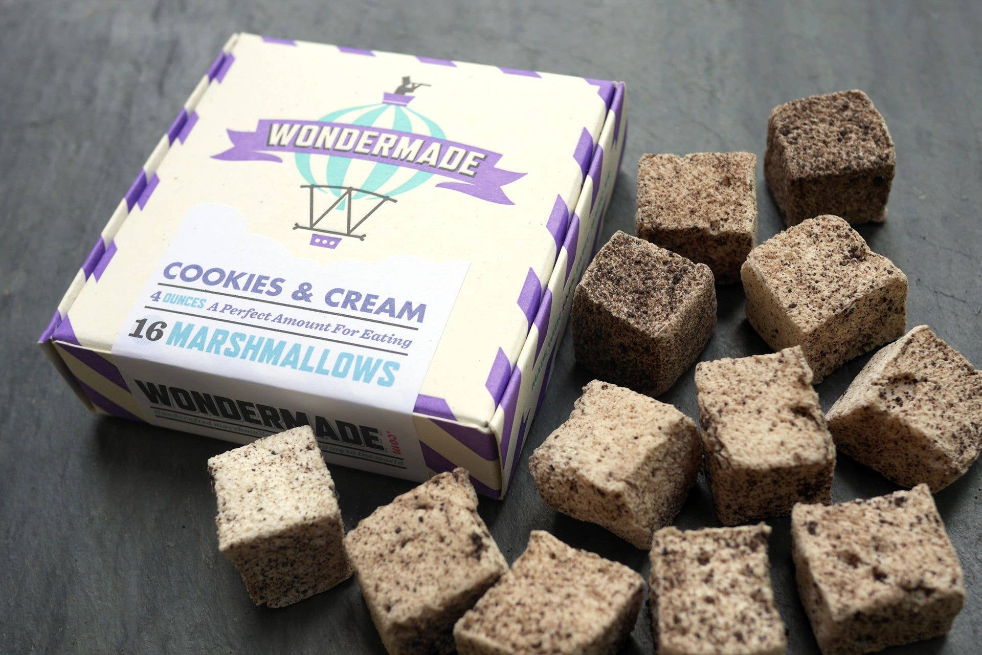 Wondermade - Wholesale Marshmallow - Cookies and Cream Marshmallows