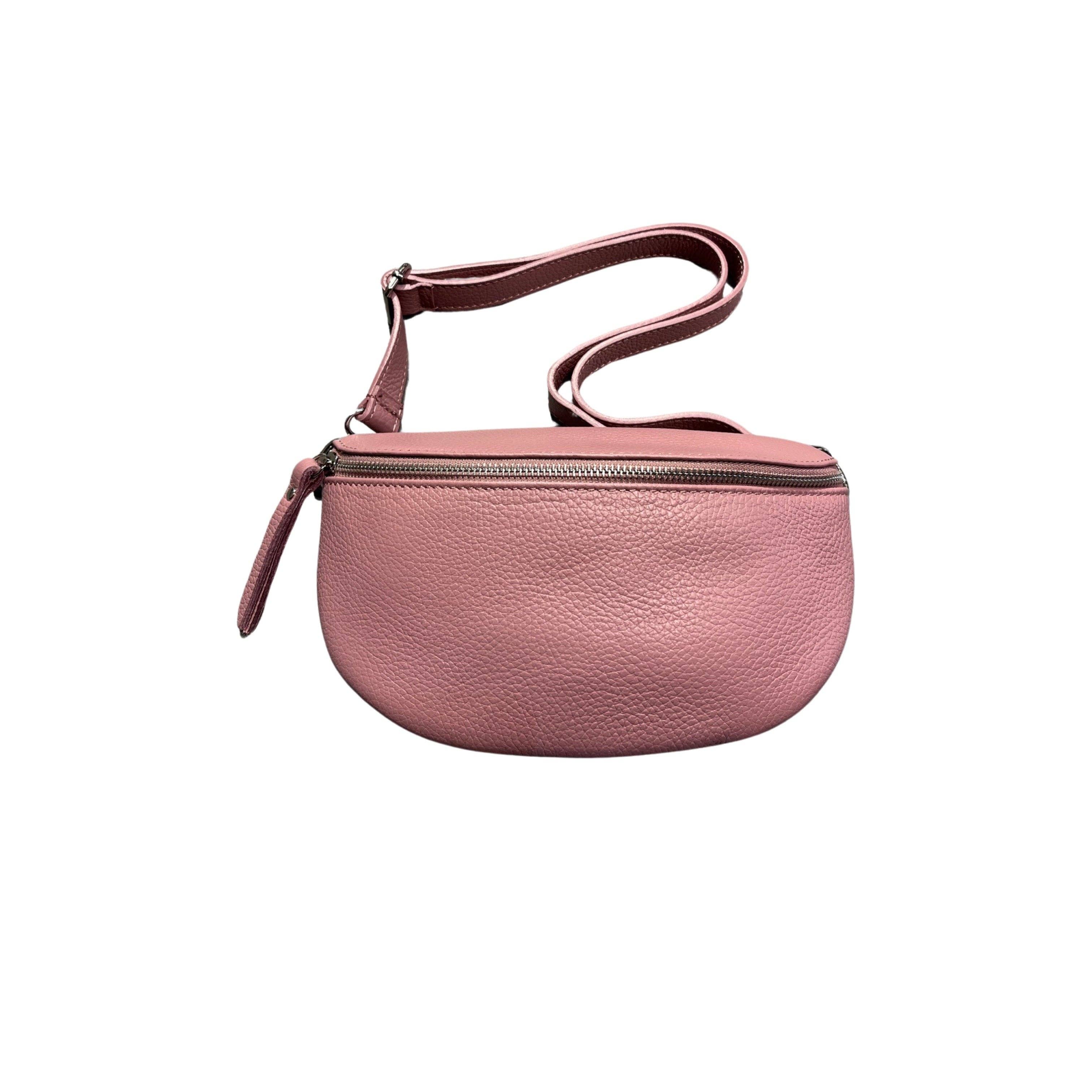 Louisa lee – wholesale Belt bag – Women’s – LINA SEED LEATHER BANANA BAG 25CM11