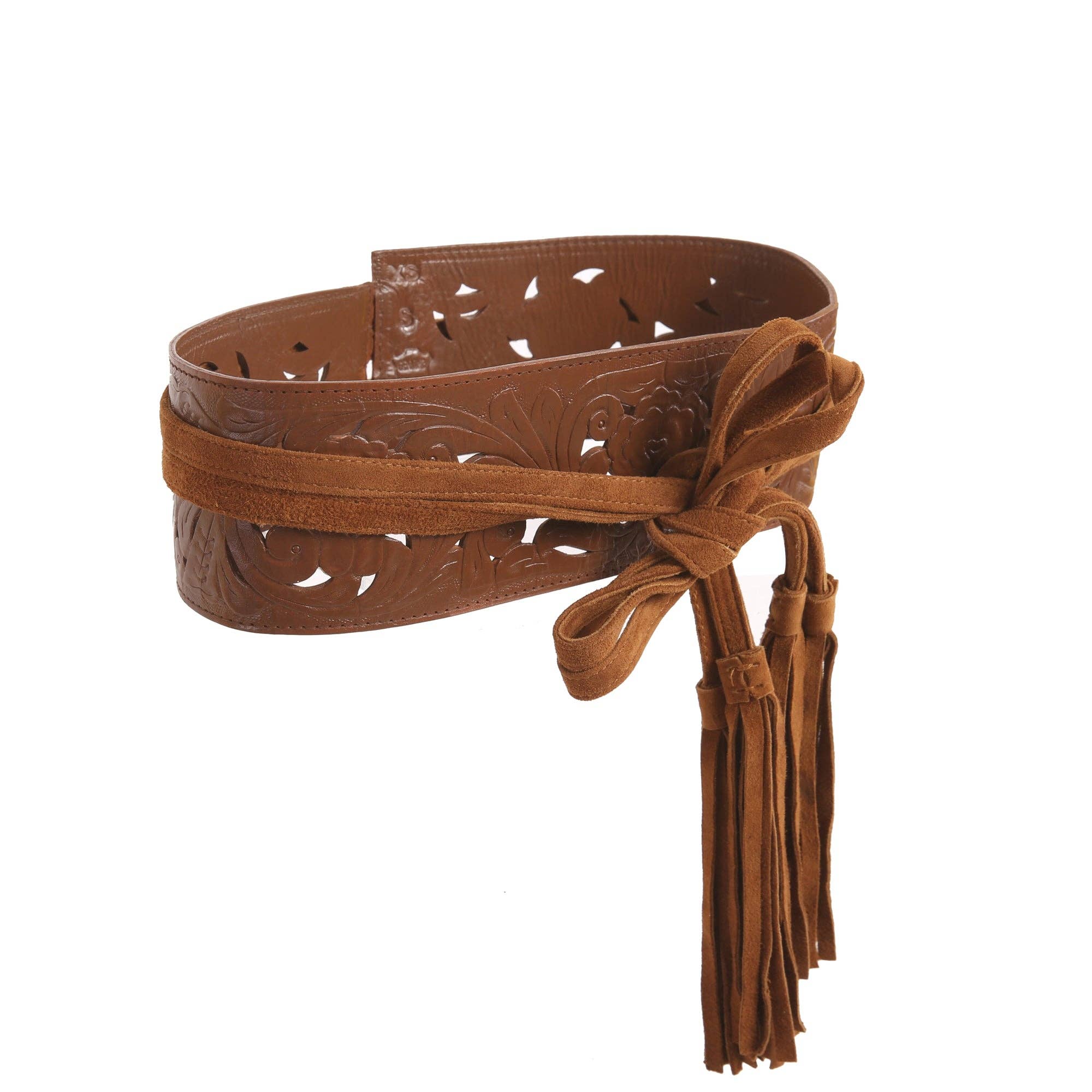 Delilah Belt Dark Tan for wholesale on Faire2