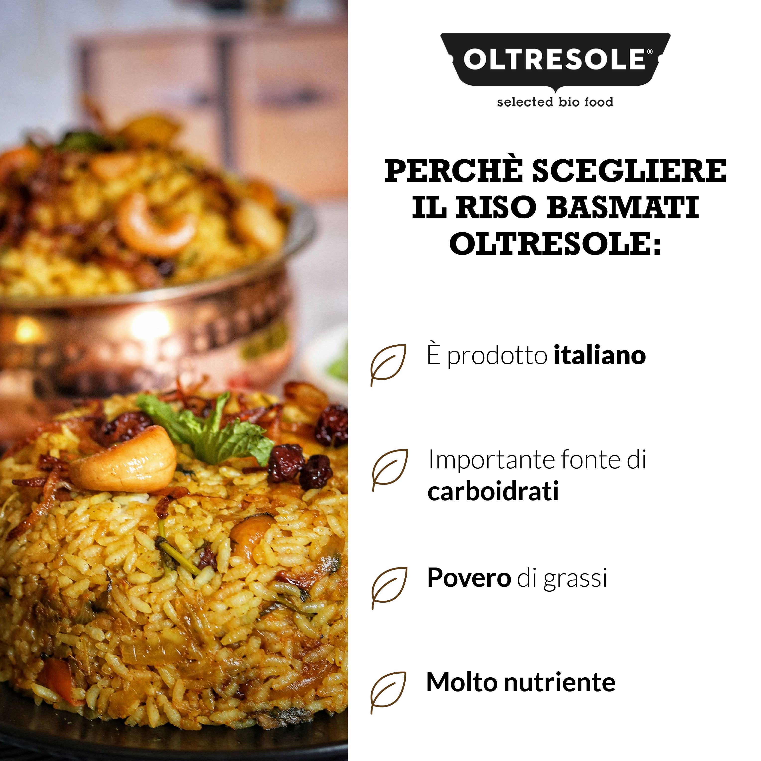 Oltresole - Wholesale Rice - BASMATI RICE 500 g5