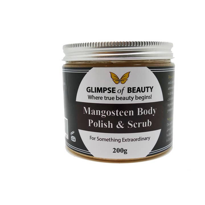 Mangosteen Body Scrub & Polish for wholesale by A Glimpse Of Beauty LTD