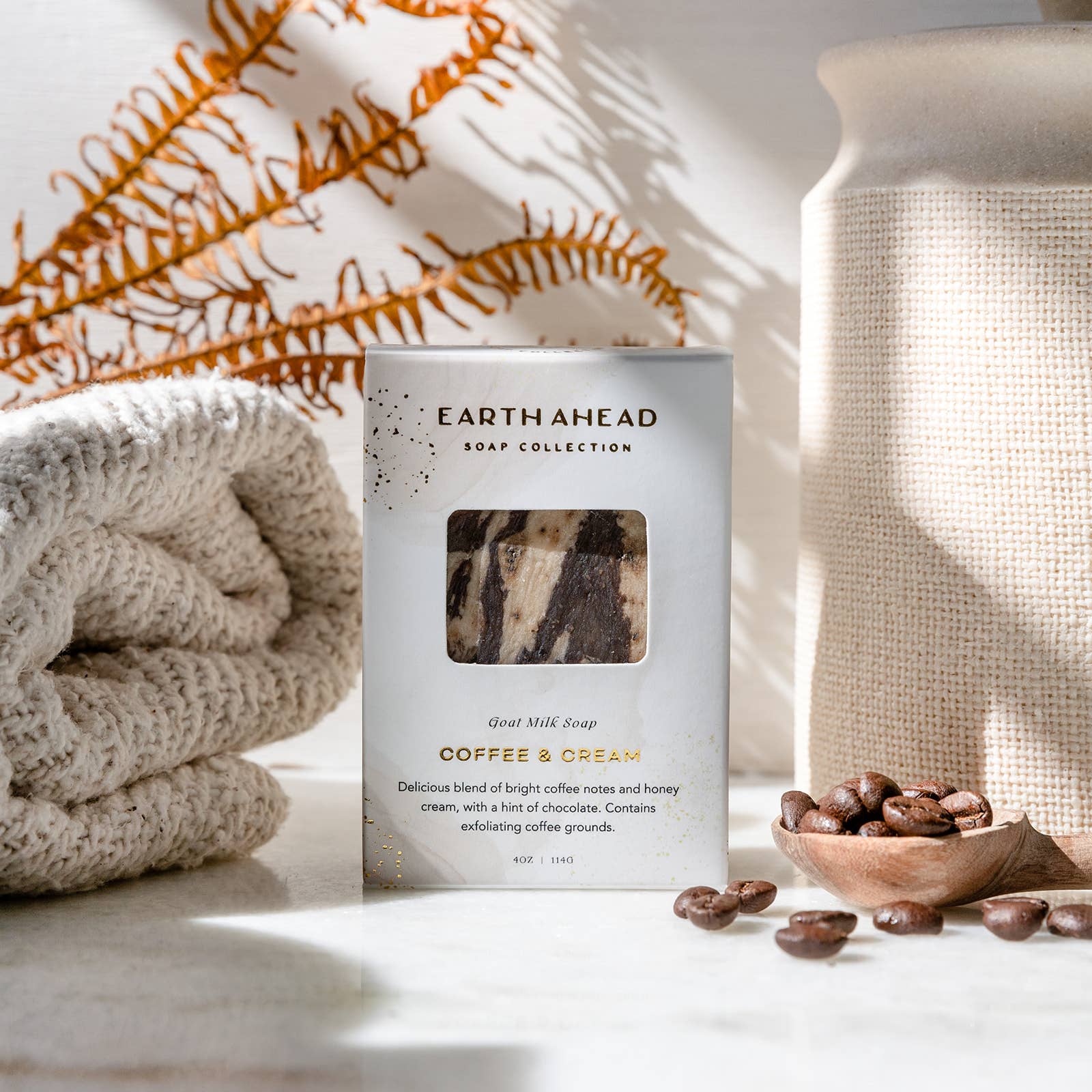 Earth Ahead - Wholesale Bar Soap - COFFEE & CREAM Luxury Goat Milk Bar Soap3