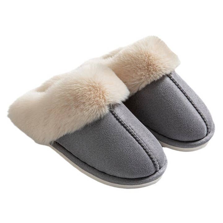 LoveLina - Venta al por mayor Zapatillas para casa - Mujer - Zapatillas de invierno Soft Haven — Zapatillas de casa con forro de piel cálida