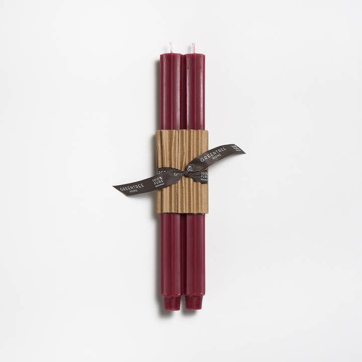 Greentree Home Candle - Wholesale Tapered Candle/Candlestick - 12" Fluted Church Tapers