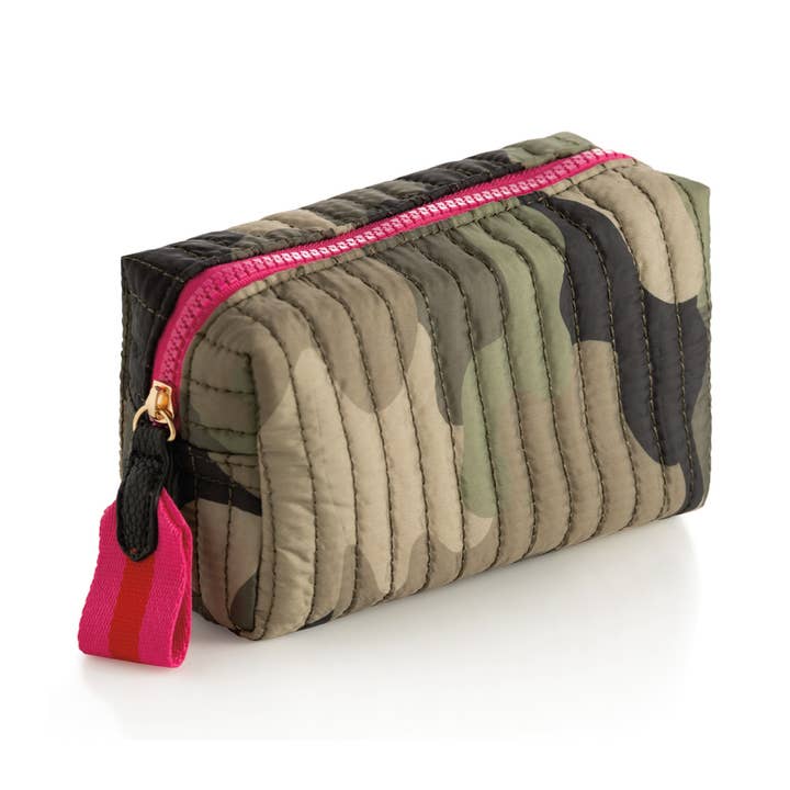 Shiraleah - Wholesale Makeup/Cosmetic Bag - EZRA SMALL BOXY COSMETIC POUCH