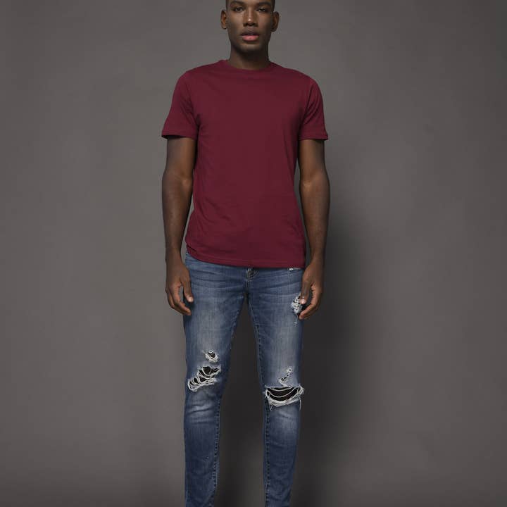 Wear Static - Wholesale T-Shirt - Men's - Fall Colors -- Men Half Sleeves T-Shirt1