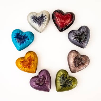 Corações Grandes Coloridos 5 cm por atacado de Tilnar Art