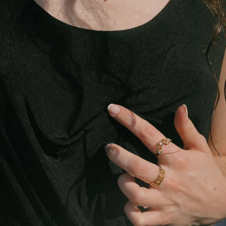 Studio Grun - Wholesale Multi-Stone Ring - Hilma Ring4