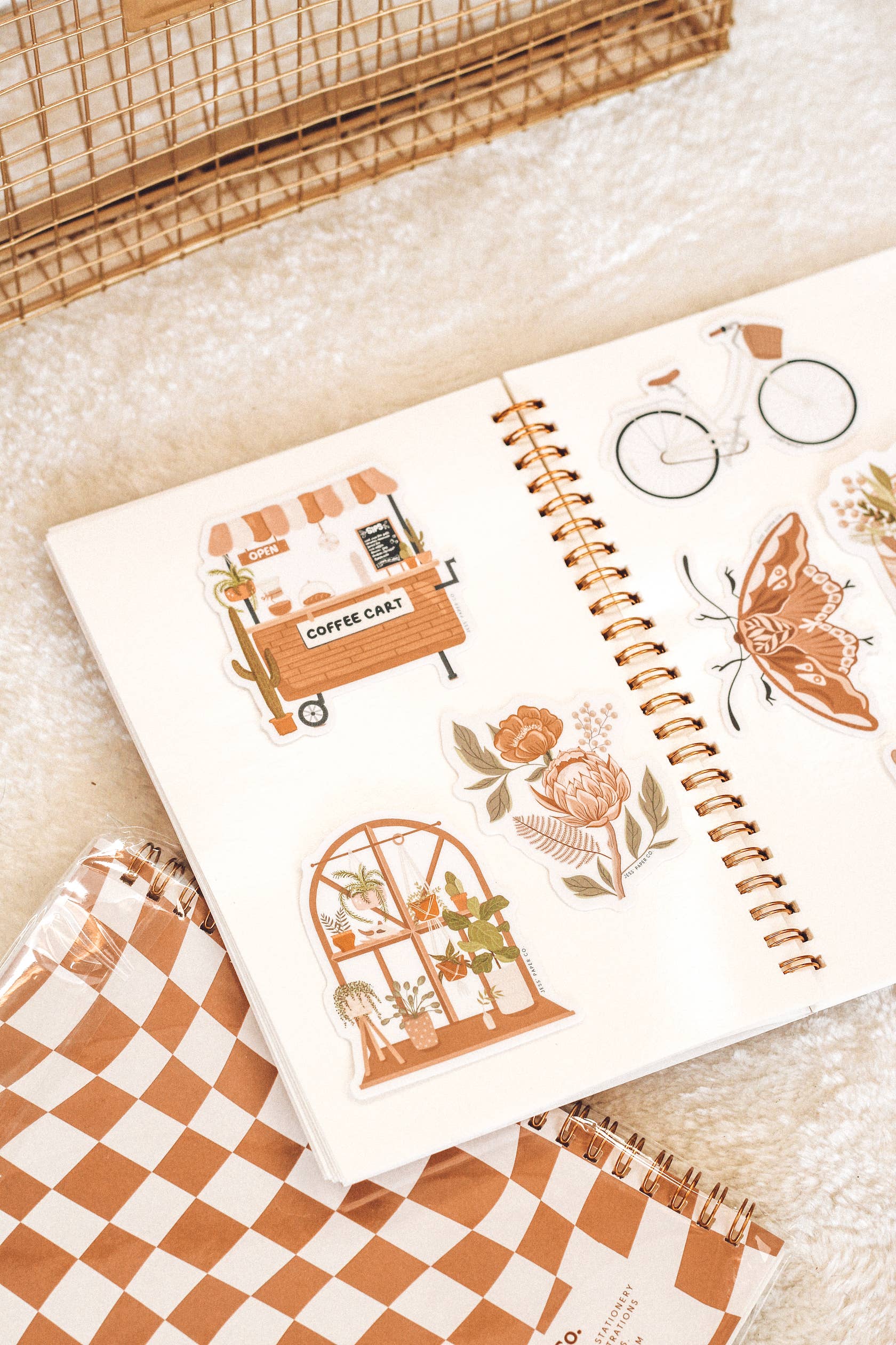 Jess' Paper Co. - Wholesale Sticker - Mushroom Sticker Book - For Sticker Collecting3