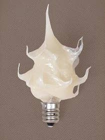 Large Warm Campfire Silicone Bulb Small base for wholesale by Vickie Jean's Creations Inc