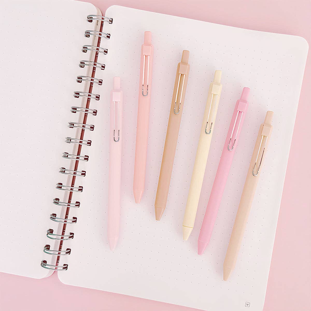 Wrapables.com - Wholesale Pen - Wrapables Retractable Black Ink Gel Pens, 0.5mm (Set of 6)40