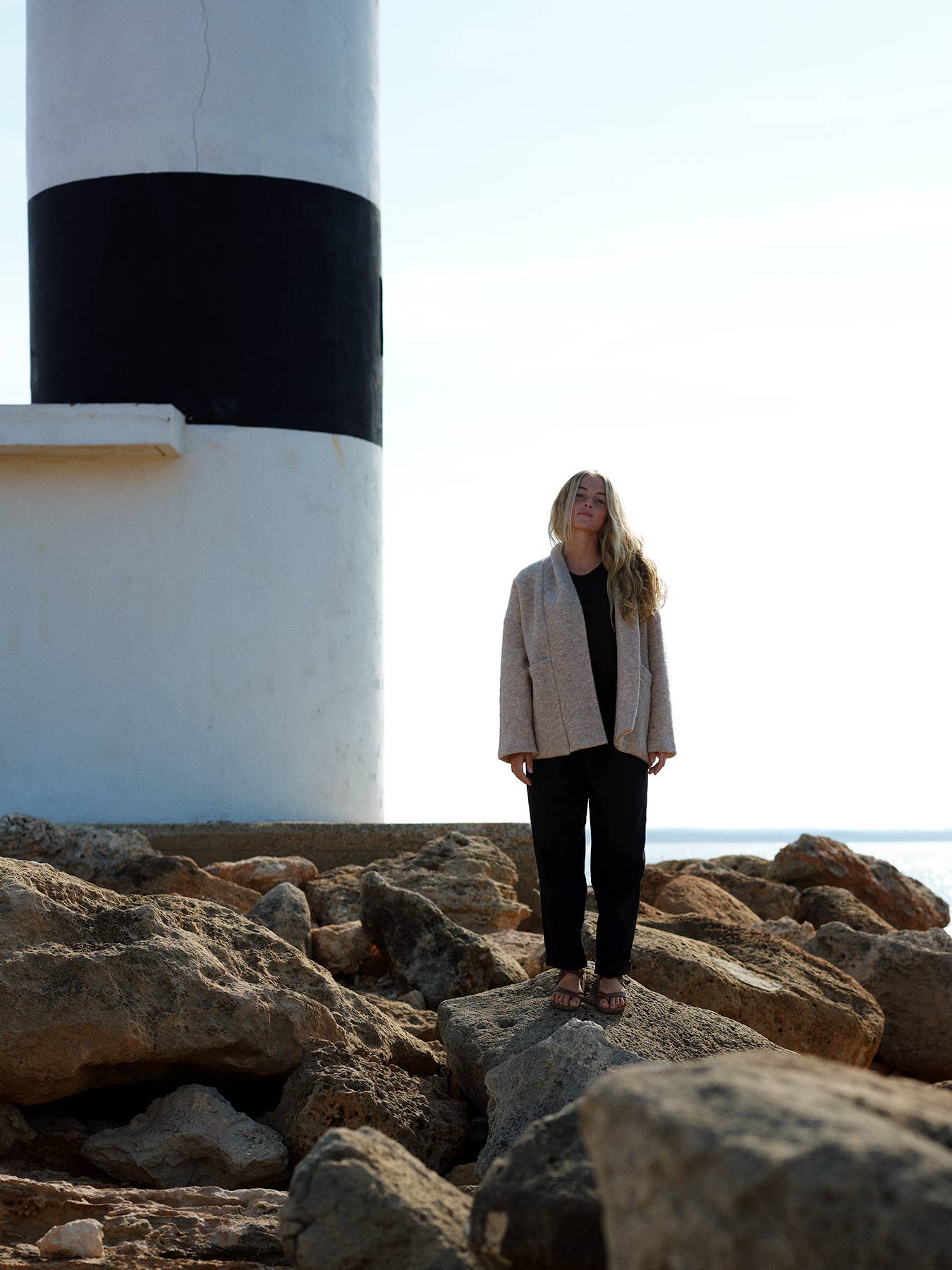 CECILIA SÖRENSEN - Wholesale Jacket - Women's - 314 BRUC WINTER JACKET  pure wool beige17