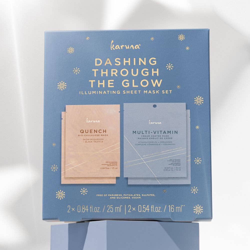 Karuna - Wholesale Skincare Face Mask - Dashing Through The Glow1