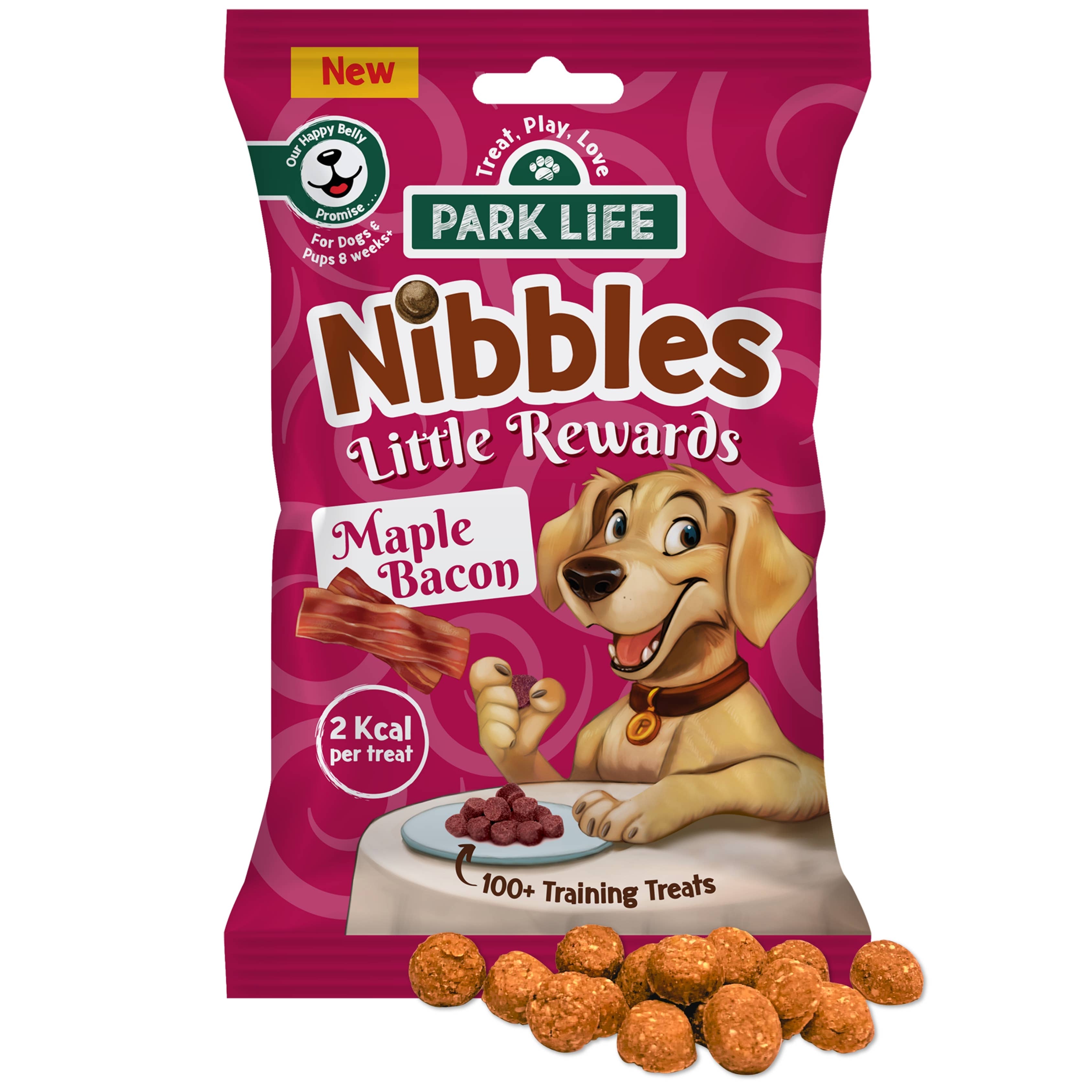 PARK LiFE - Wholesale Pet Treats - Dog - Nibbles Little Rewards Maple Bacon Flavour 80g4