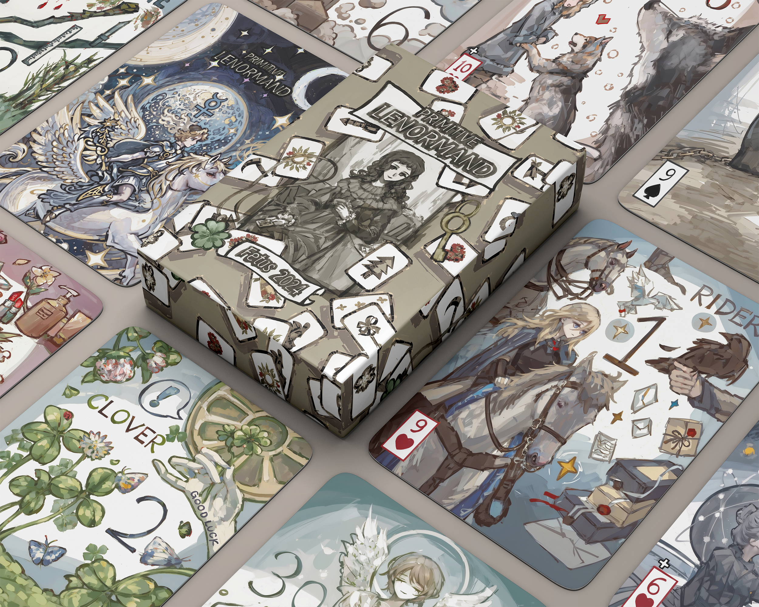 Vermilion Collection - Vendita all'ingrosso Tarocchi - Lenormand Primitivo1