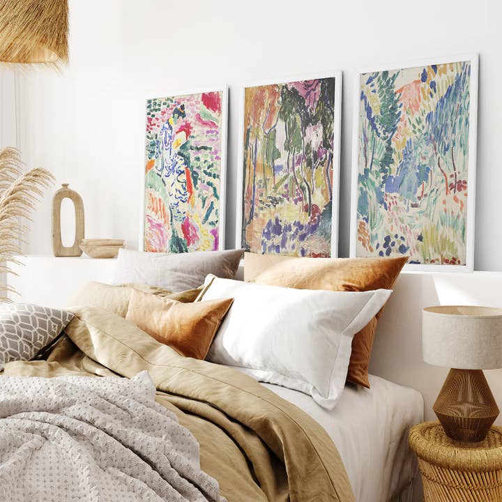 Art Lane - Wholesale Art Print - Henri Matisse Japanese Garden Poster. Abstract Eclectic Art