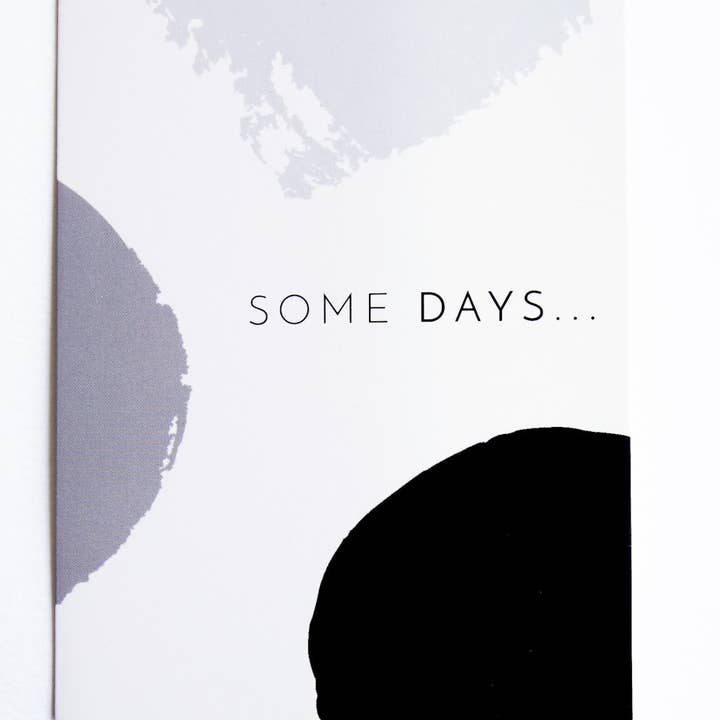 From Me To You - Wholesale Friendship Card - Big Black Circles Friendship Card1