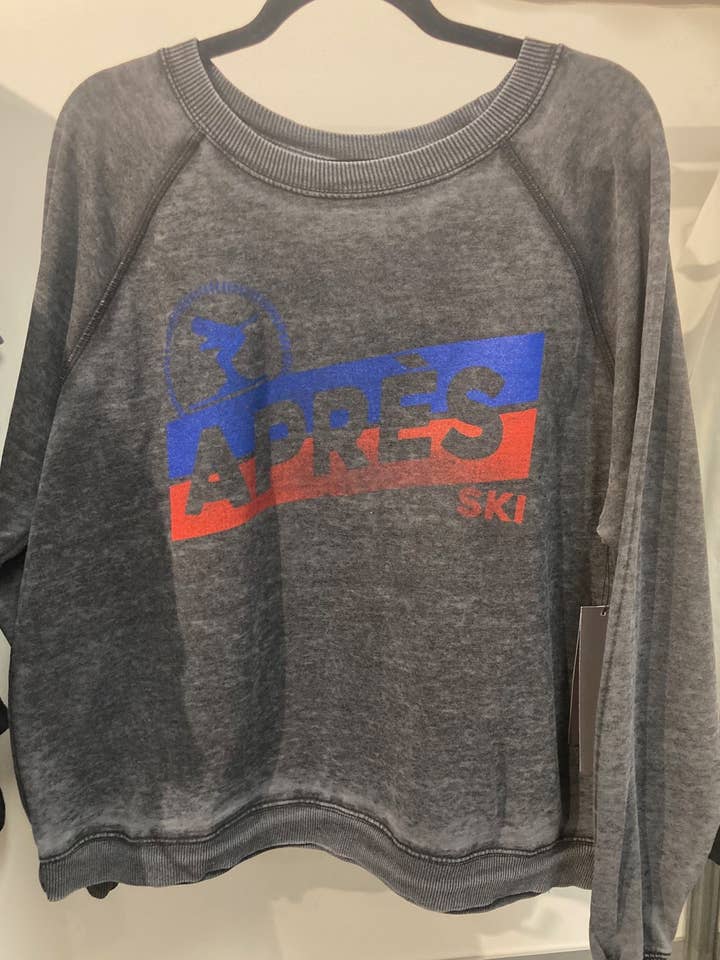 APRES SKI BURNOUT PULLOVER for wholesale by Prince Peter Collection