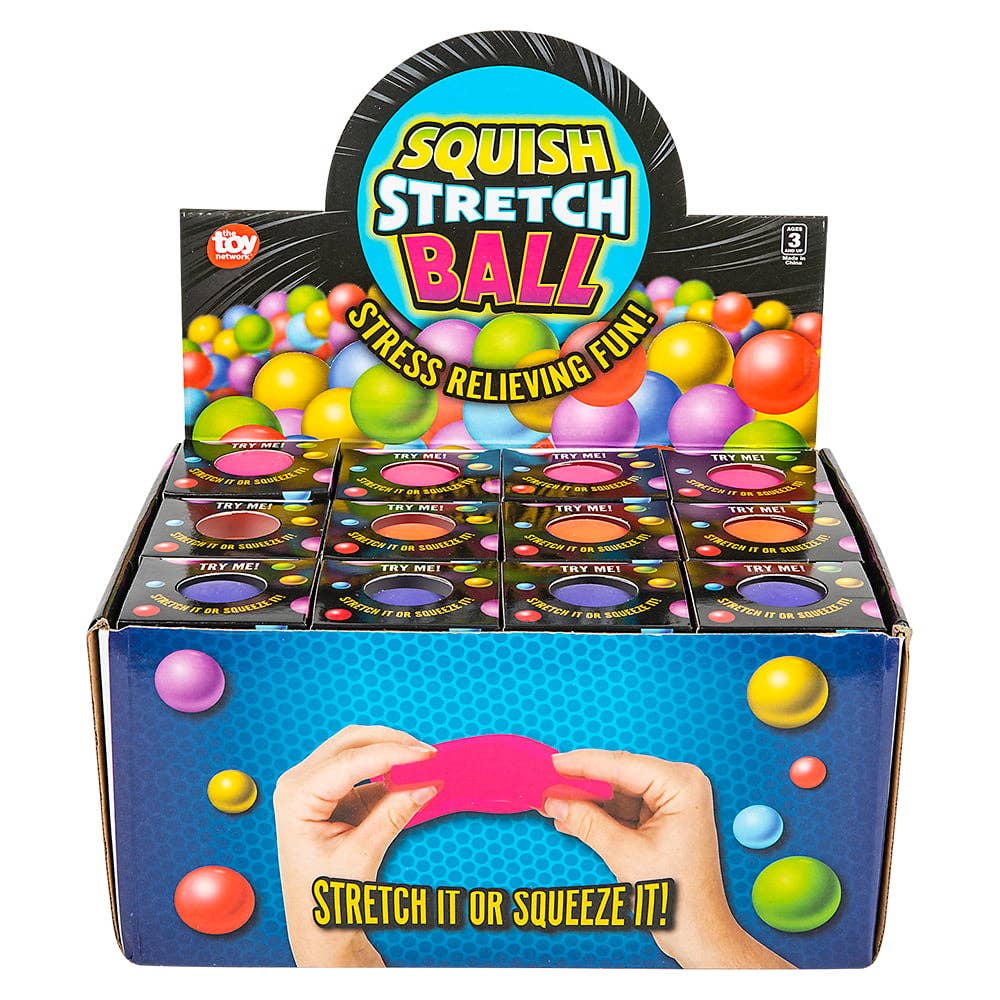 La Luna Bella - Toys - Wholesale Squishy Toy - Kids & Baby - 2.5" SQUISH GUMMI BALL Toys - Sold in Touch Box - LLB Toys2