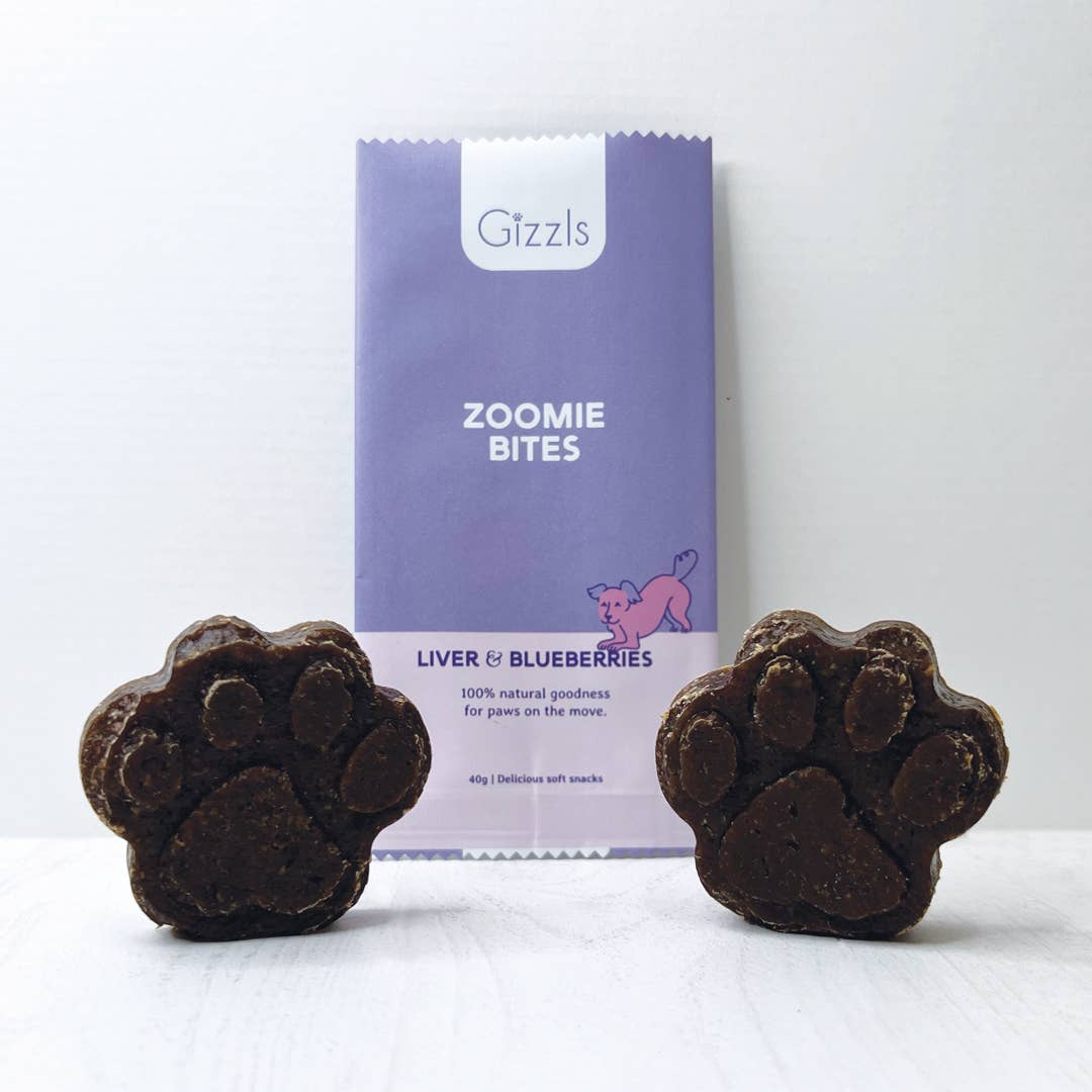 Gizzls – wholesale Pet treats – Dog – Zoomie Bites – The Purple One1