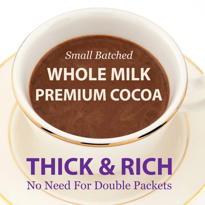 Holy Chocolate - Wholesale Hot cocoa mix/kit - Swiss - Instant Hot Chocolate Single Serving Packet1