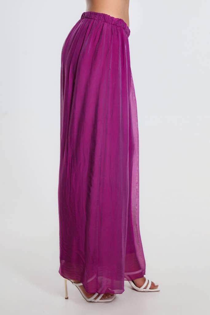 TINA Stephens Italy/Tees By Tina - Wholesale Pants - Women's - Roxy Silk Straight Leg Pant (PL212)19