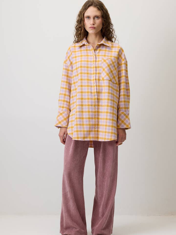 ÜBERGROßES HOLZFÄLLER-KAROHEMD für den Großhandel von Touché Privé EU