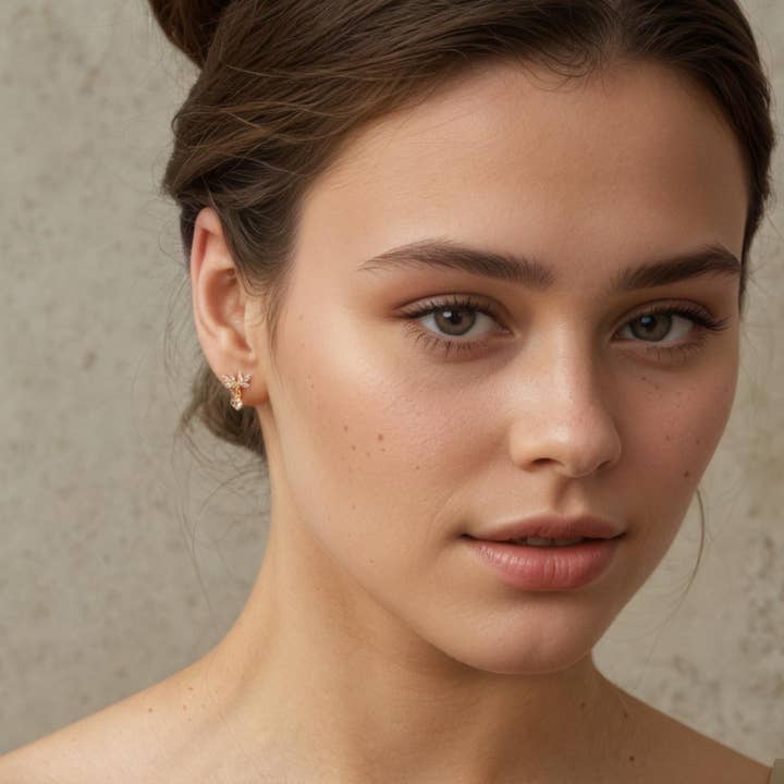 Silk Purse, Sow's Ear โ wholesale Stud/post earrings โ Oak Leaf Japanese Stud Earrings3