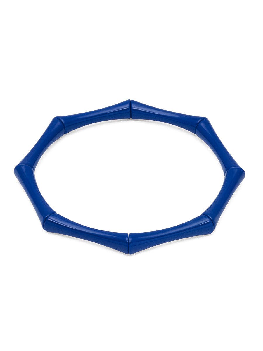 ZENZII Jewelry - Wholesale Link & Chain Bracelet - Enamel Bamboo-Style Stretch Bracelet9