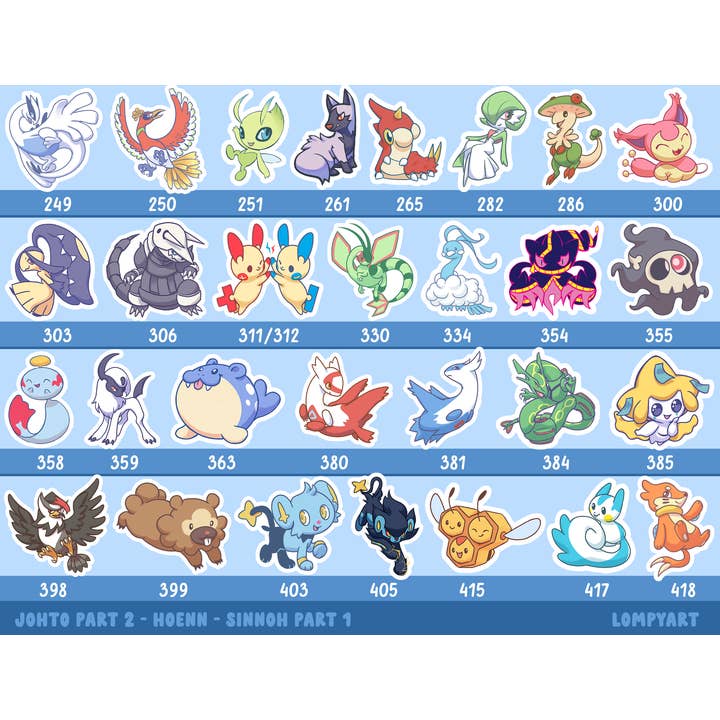 LompyArt - Wholesale Bookmark - Pokemon Magnetic Bookmark6