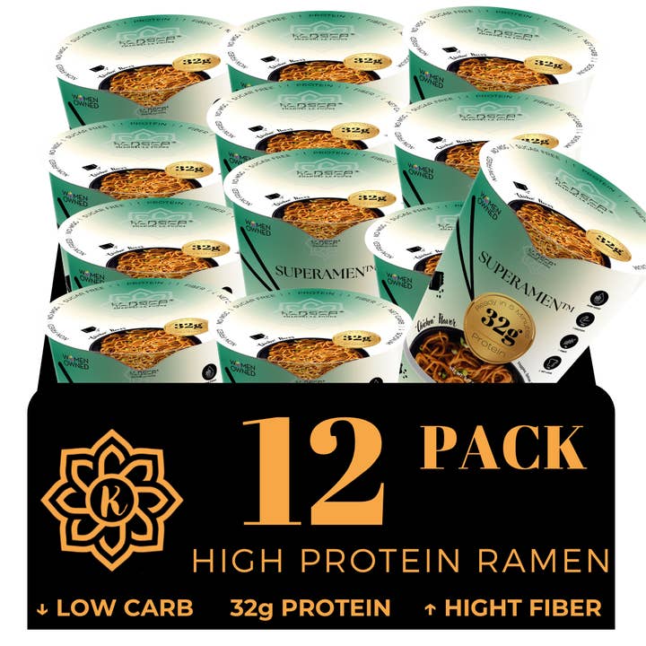 KLDSCP Foods - Wholesale Ramen - Protein Ramen High Protein 32g, Plant Based – Garlic Chicken1