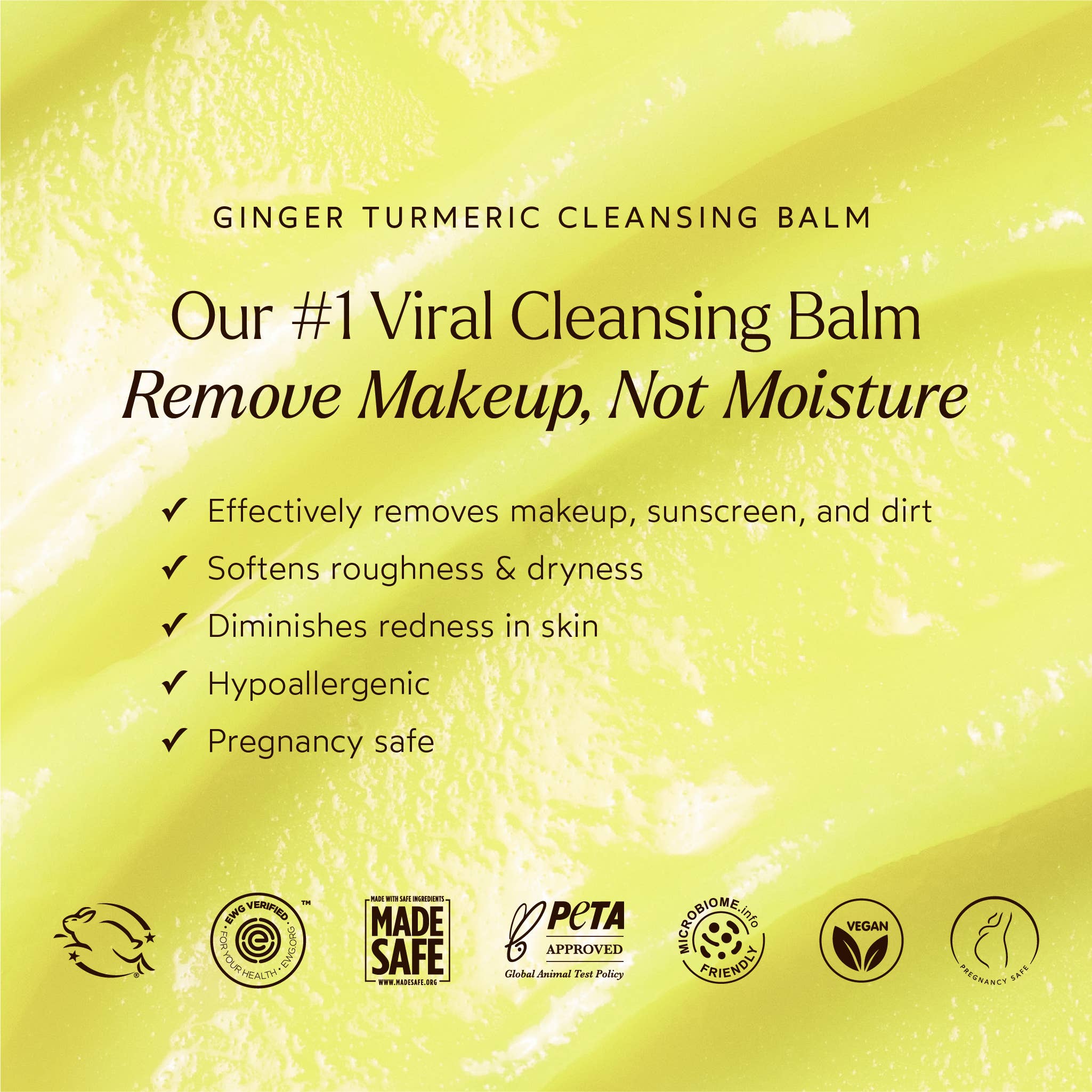 True Botanicals - Wholesale Facial Cleanser - Ginger Turmeric Makeup Removing Cleansing Balm3