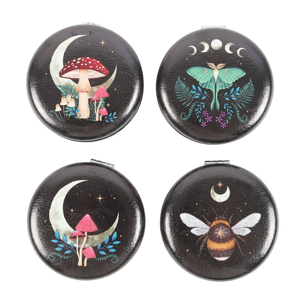 WONDER IMPORTS AUSTRALIA - Wholesale Compact mirror - Set of 12 Dark Forest Compact Mirrors in Display2