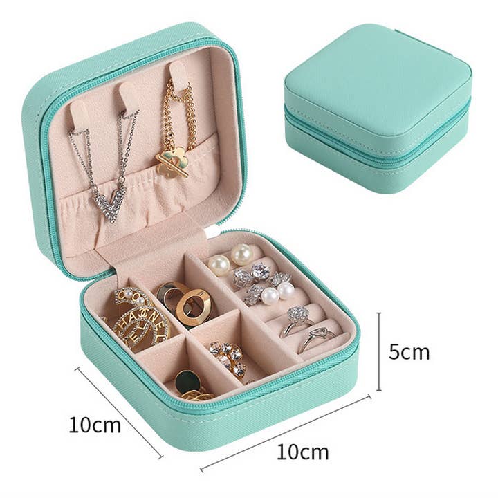 ACCITY - Wholesale Jewelry Box/Organizer - PORTABLE STORAGE JEWELRY BOX_CWMM16754